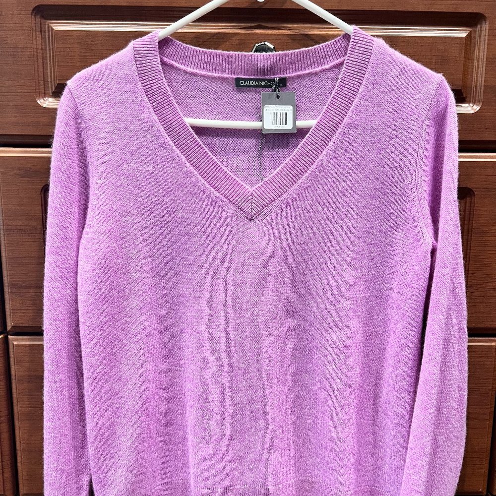 Claudia Nichole XS Wild Orchid (Purple) 100% Cashmere Sweater